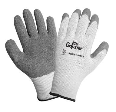 Rubber Coated Palm Gloves - Large