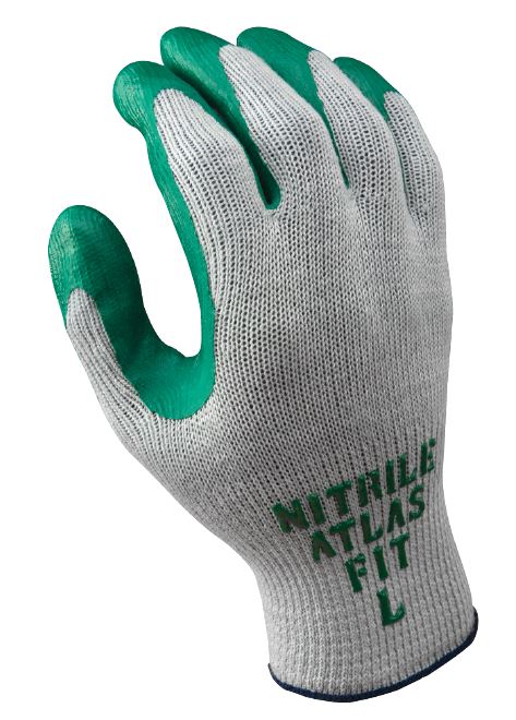 Rubber Palm Work Gloves - Uvitron