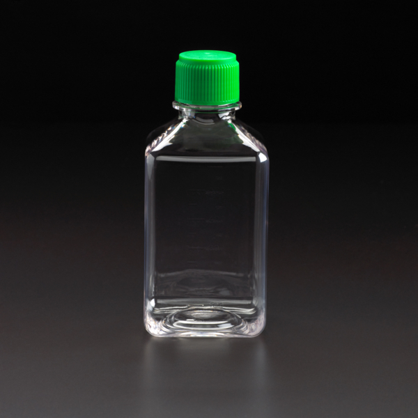 CELLTREAT Square Media Bottles, Sterile