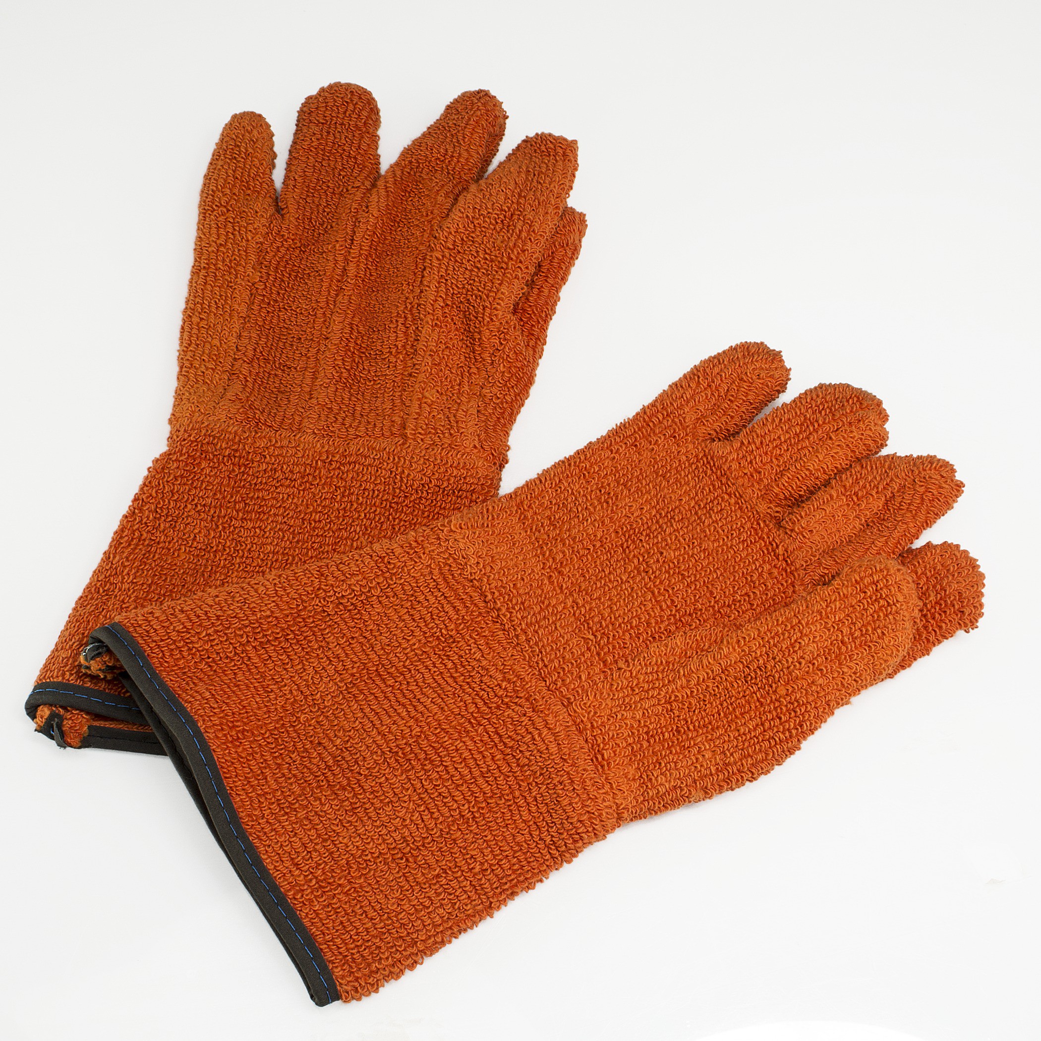 Uxcell Silicone Oven Mitts Heatproof Gloves 1 Pair Orange