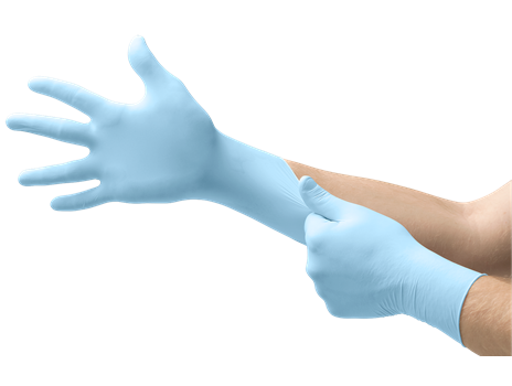Microflex XC310-L Xceed Thin Nitrile Exam Glove Ergoform Ergonomic Design Lar... 