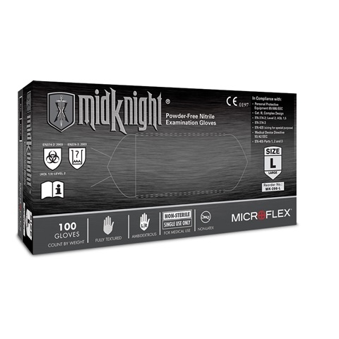Midknight 2025 nitrile gloves