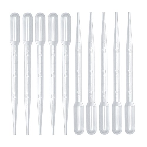 Globe Scientific 139030 LDPE Extra Long Transfer Pipet 6.0mL Capacity Case of 5000 Non-Sterile 225mm Length